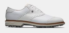 Load image into Gallery viewer, FootJoy Premiere Series Wilcox Golf Shoes (White/Light Grey)
