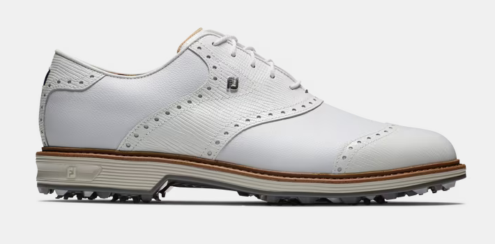 FootJoy Premiere Series Wilcox Golf Shoes (White/Light Grey)