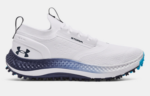 Under Armour Charged Phantom Spikeless Golf Shoes (White)